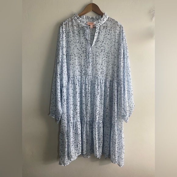 Evri - Baby Blue Overdress - Picture 1 of 12